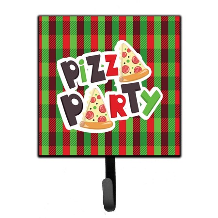 Carolines Treasures Pizza Party Leash or Key Holder BB7059SH4